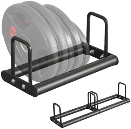 Weight Plate Rack - Modular Olympic Bumper Plate Rack 660 LBS | H...