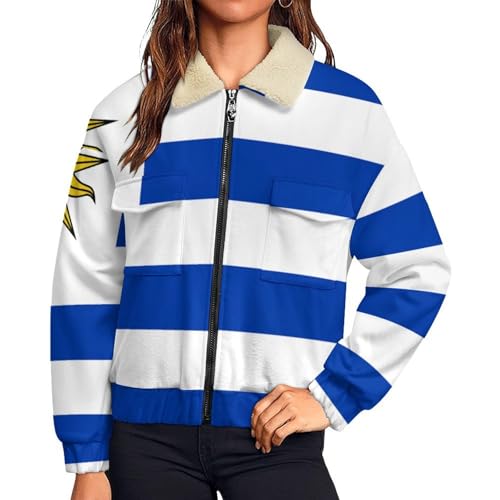 Veste polaire femme Uruguay chaude et zippée pour les journées d'hiver