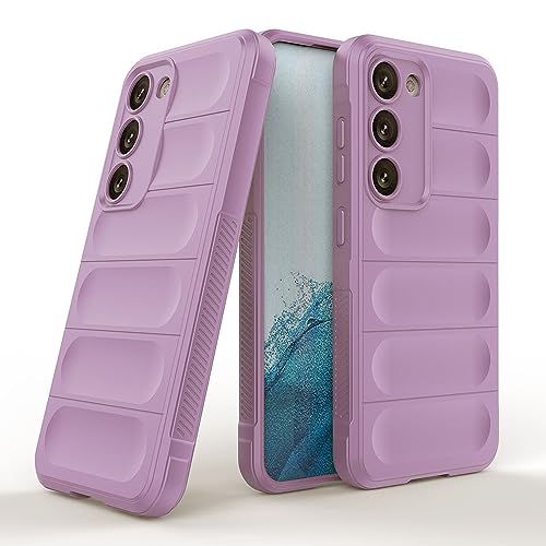 Image of Amazon Brand- Solimo Basic Case for Samsung Galaxy S23 5G (Silicone Purple)