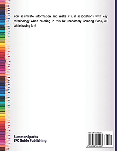 Neuroanatomy Coloring Book: Human Brain Coloring Book For Neuroscience And Neuroanatomy Workbook #TOP1