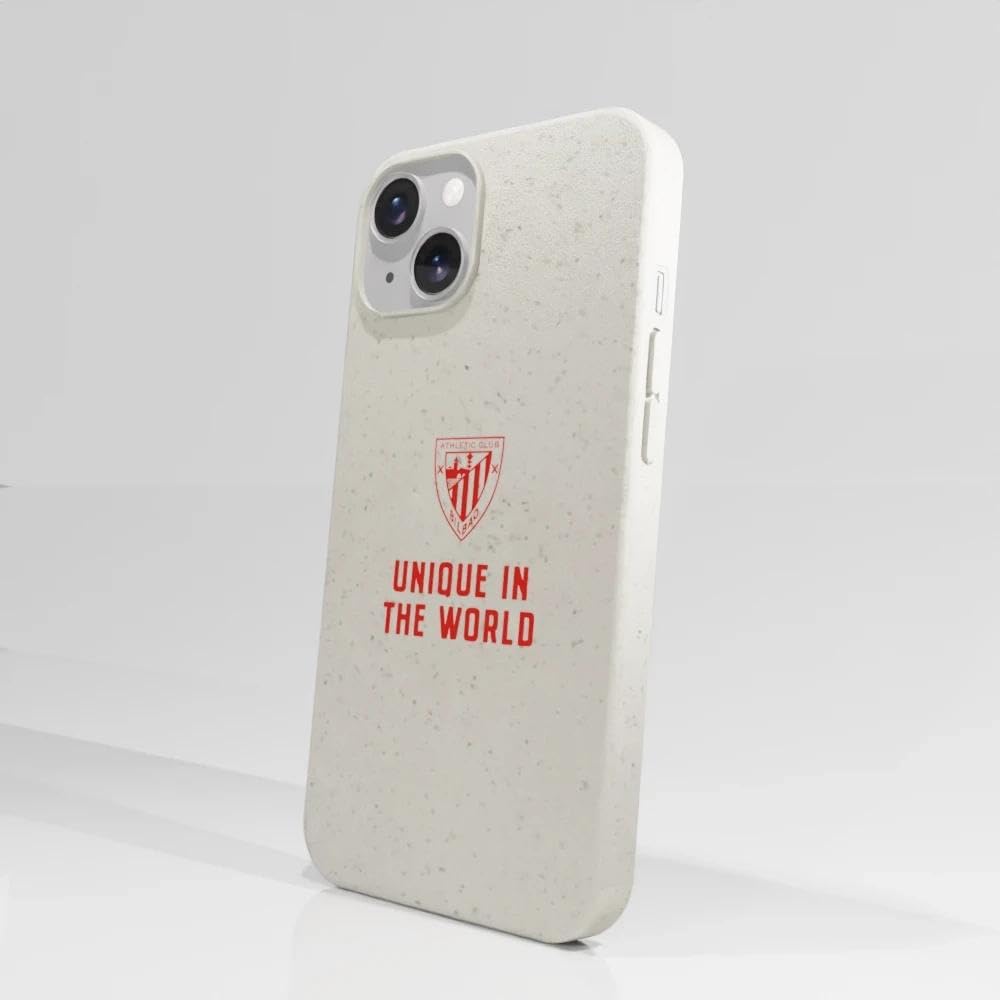 Funda Móvil para Apple iPhone 14 Pro Athletic Club – Diseño Unique Escudo – Diseño ergonómico – Protección Ligera y Resistente para móvil – Blanco