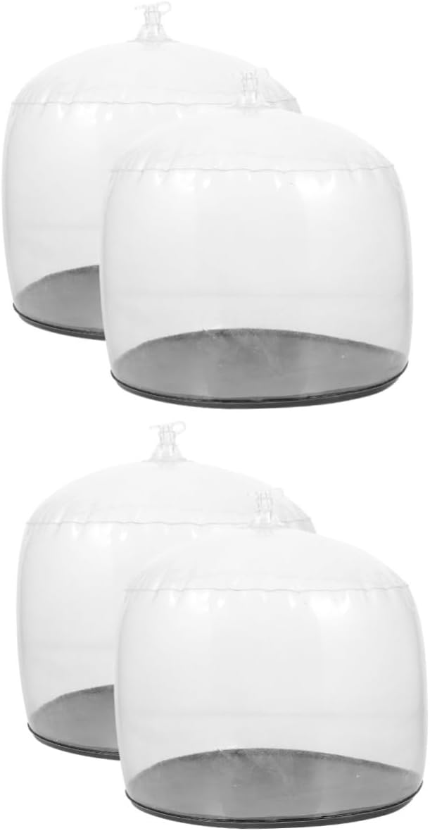 LABRIMP 2sets Inflatable Hat Shaping Stand Hat Display Organizer for Shops 2pcs*2