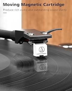 SeeYing Vinyl Record Player with 36 Watt Stereo Bookshelf Speakers — photo 3 of 6