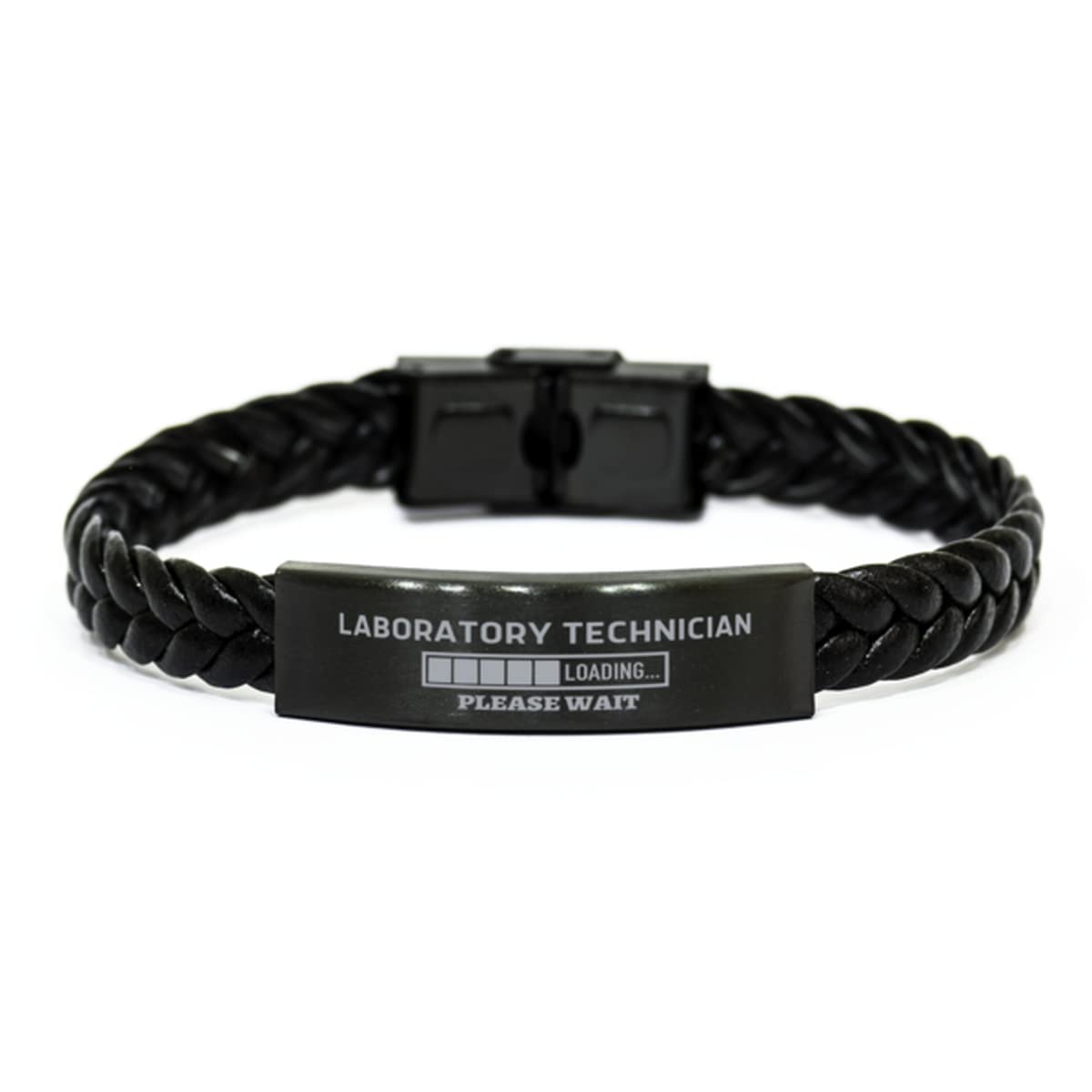 Student Laboratory Technician Bracelet Gifts Loading Laboratory Technician in Progress Laboratory Technician Please Wait, Laboratory Technician Funny, Sarcasm Gifts Engraved Quote Birthday Christmas