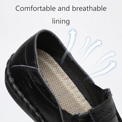 Mens Loafers Shoes Breathable Slip-on Casual Shoes Walking Business Sneakers Comfortable Driving Work Ofice Dress Shoes2
