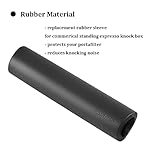 CAFEMASY Rubber Knock Box Bar Cover Sleeve for Commerical Espresso Grounds Knock Box, Coffee Bar Large Size Standing Knock Box Waste Bin - Image 6