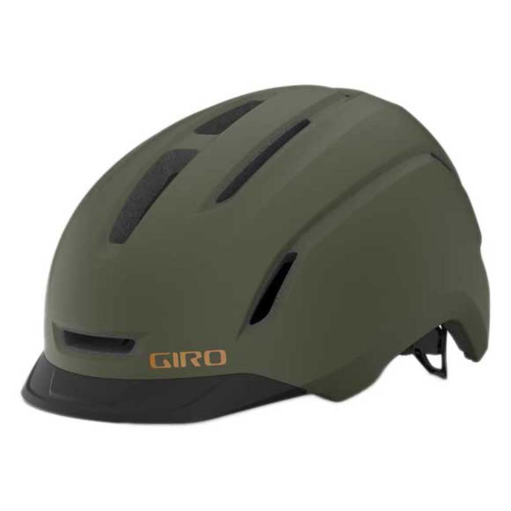 Giro Caden II City Fahrrad Helm matt grün 2025