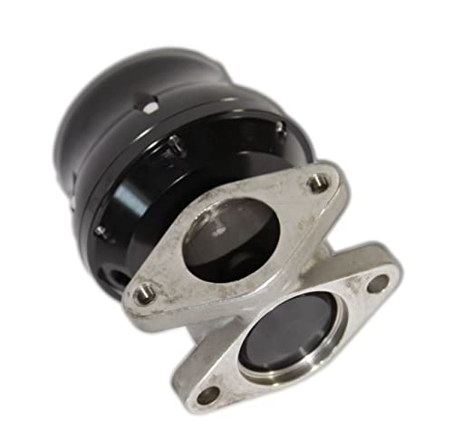 Universal Emusa 2 Bolt 38Mm Extermal Wastegate Adjustable Psi Anodized With 3 Springs Black #TOP3