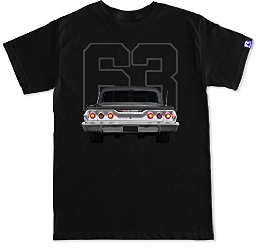 FTD Apparel Men s 1963 Impala Rear T Shirt - XXL Black