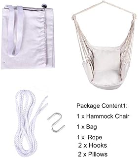 Donet Portable Travel Camping Hanging Hammock Swing Chair Garden Hammock Chair