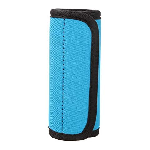 Alomejor Suitcase Handle Cover Comfort Neoprene Luggage Handle Wrap Grip Luggage Identifiers for Traveling(Blue) Cover