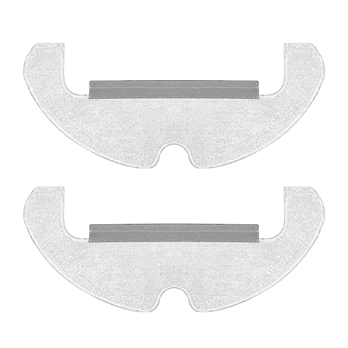 La mejor selección de Paños para aspiradoras para comprar online. 47 Dreame Mopa de Repuesto para Robot Aspiradora D10s Plus/D9 Plus/D10 Plus Gen 2, Limpieza de suelos, Paño con Prácticas Pegatinas para Facilitar su Extracción (2 Unidades)