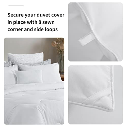 Aisbo Bettdecke 200x200 Winter Warm - Dicke Winterdecke 200x200cm, Winterbettdecke Schlafdecke 450gsm 2x2m Duvet - Image 7