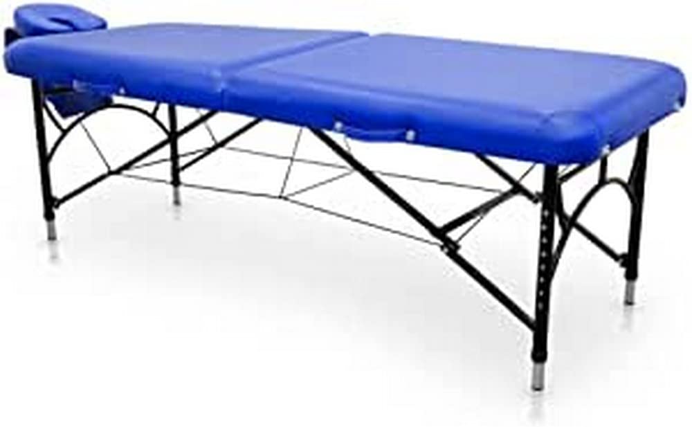 Table de massage bleue Quirumed idéale pour les soins à domicile - 6