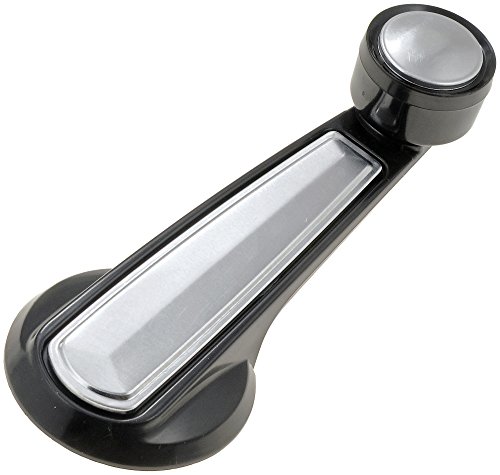 Dorman 76914 Window Crank Handle Compatible with Select Chevrolet / GMC Models, Black and Chrome - Thumbnail 3