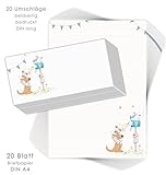 Sobres disponibles: DIN largo (220 x 110 mm); ambos lados con el diseño impreso sobre con tiras adhesivas – no se humedecen molestamente.