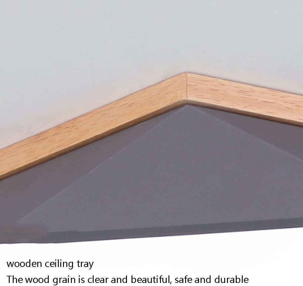 Modern Led Flush Mount Ceiling Light Energy Saving Led Ceiling Lamp Creative Flat Light Non Dimmable Ceiling Lighting for Learning Room, Tea Room, Bathroom/Green/52Cm