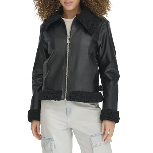 Levi's Women's Faux Shearling Aviator Jacket