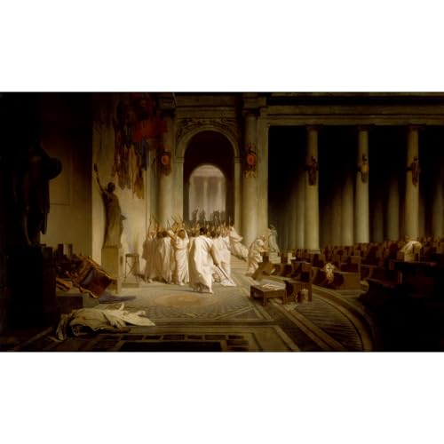 La Mort de César poster roulé JeanLeon Gerome 101,6x127 cm ARTICULOZY