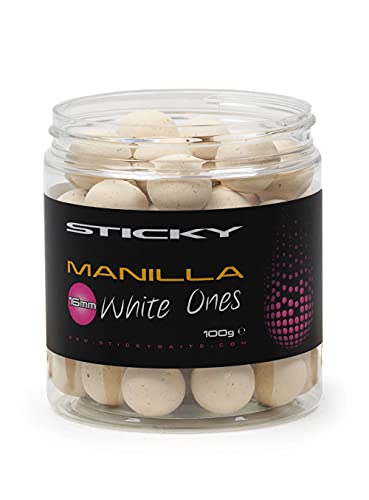 Sticky Baits Manilla 14mm White Ones Pop Ups