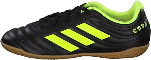 adidas Unisex-Kinder Copa 19.4 In J Fußballschuhe, Mehrfarbig (Negbás/Amasol/Negbás 000), 36 EU
