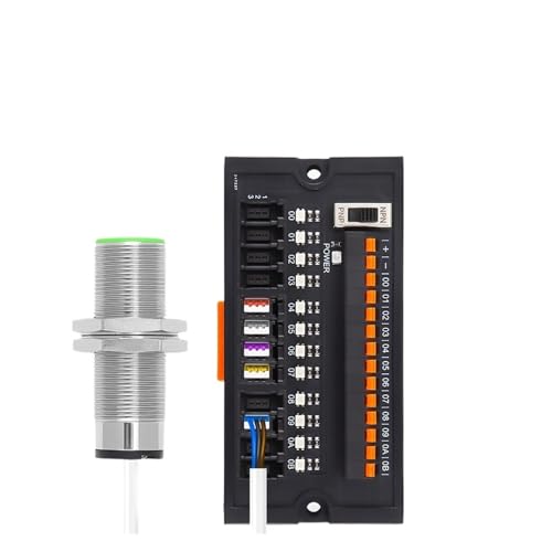 Bloque de terminales ESTB compatible con NPN/PNP de 2 y 3 cables para sensores