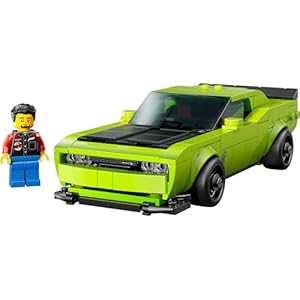 Amazon.co.jp - レゴ® スピードチャンピオン Dodge Challenger SRT Hellcat スポーツカー 77237