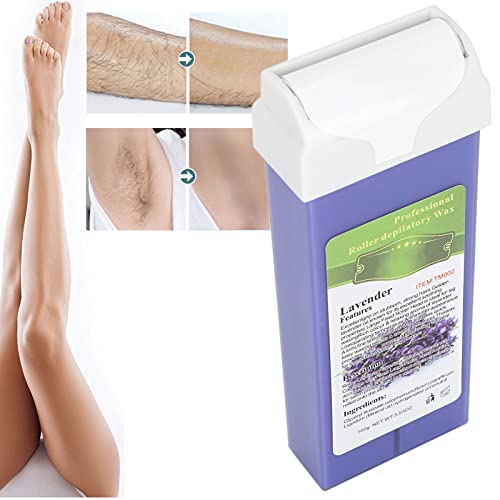 Roll On Wax, Honey Roll On Wax 100G Depilatory Heater Wax Professional Roller Depilatory Wax Home Ha