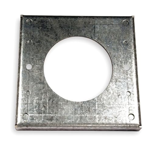 Couvercle HBL50SC 10,2 cm² avec ouverture LKG 50A pour boîtier