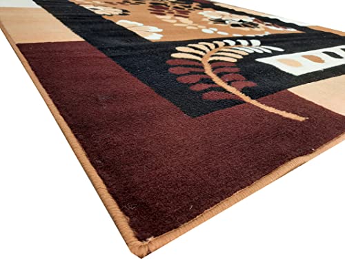 Image of Home Decore Acrylic Carpet for Your Living Room & Drawing Room Aywhere in Your Home (210x300 Gold Colour)- 7x10 Feet