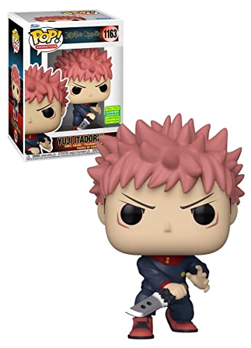 POP Funko Animation: Jujutsu Kaisen - Itadori with Slaughter Demon (Metallic) (Convention Special Edition) Vinyl Figure