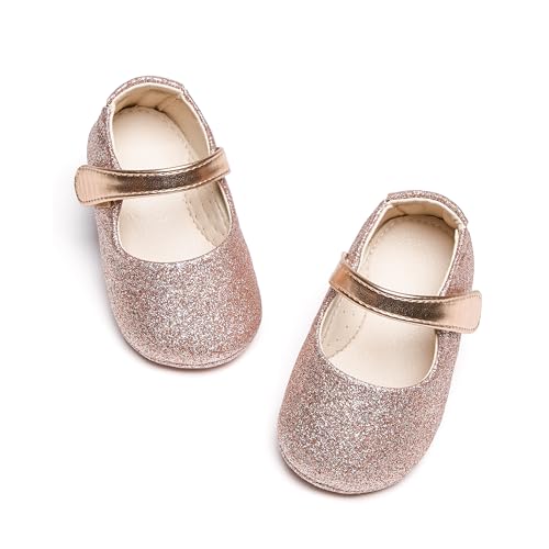 Image of PHIRAMIN Toddler Girl Mary Jane Dress Shoes-Little Girl School Uniform Shoes for Wedding Party