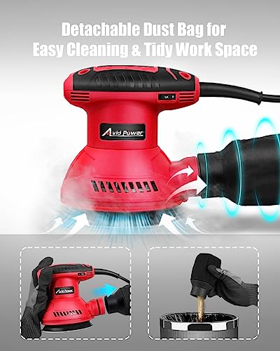 AVID POWER 5-Inch Orbital Sander