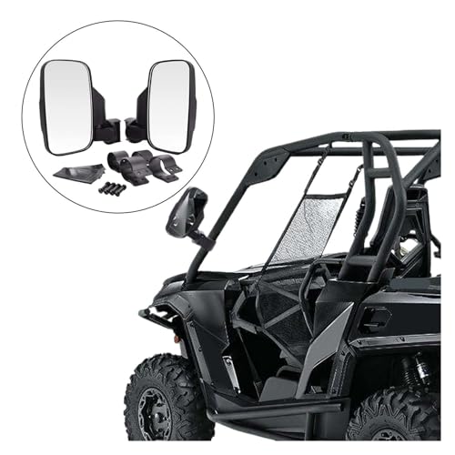 Espejo retrovisor lateral UTV anticaídas para barras de 1,75 a 2 pulgadas 2