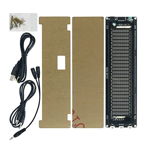 LED Audio Spectrum DIY Kit, AK2515 Audio Spectrum Analyzer, VFD Sound Level Meter, VU Meter Screen Display Signal Spectrum Analyzers Tool