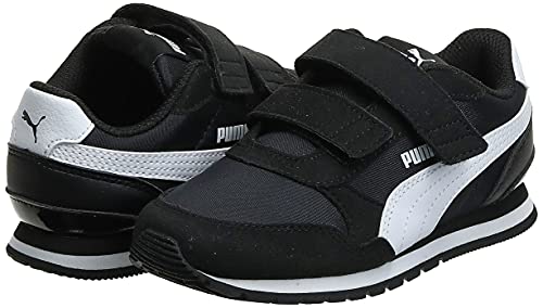 Tênis, PUMA, St Runner V2 Nl V Ps, Preto/Branco, 28, Meninos