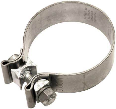 Torca AccuSeal Exhaust Band Clamp - 3" 430 Stainless Steel