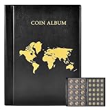 480 Tasche Raccoglitore Monete, 20 Pagine, Album per Monete da 2 Euro...