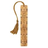 Peter Pan The Moment You Doubt Weather You Can Fly Motivational Quote Engraved Wooden Bookmark - Made in USA - Also Available Personalized