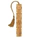 Peter Pan Quote - J.M. Barrie Engraved Wooden Bookmark with Tassel - Personalized version also available - search B071RKP2RC