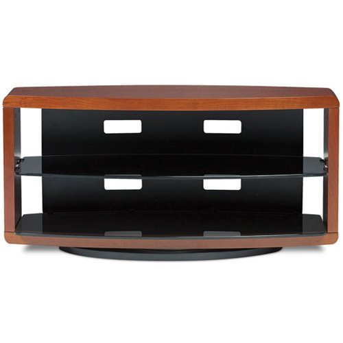 BDI Valera 9724 Open Double Wide Entertainment Cabinet, Natural Stained Cherry