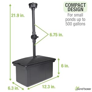 POND BOSS Filter Kit with Pump , 1 pack POND BOSS Filter Kit with Pump 1 pack