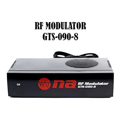 New Nippon Universal RF Modulator RCA Audio Video to Coaxial Coax F with S Video