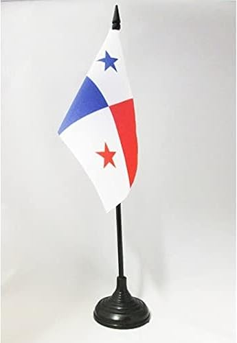Miniatura 84 de Bandera de mesa Colombia 5'' x 8'' - Bandera de escritorio colombiana 8.3 x 5.5 in - Barra y base de plástico negro - AZ FLAG
