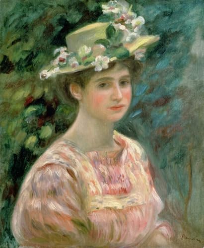 Impression d'art Renoir 60x90cm : grand tableau de maître pour décoration murale de salon