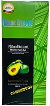 COLOR BEAUTÉ Natural Extract Healthy Hair Dye for Both Men, Women Black Hair Color (1000 ML) Black