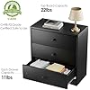 Amazon.com: Memobarco Nightstand, Bedside Tables, Modern Night Stand ...