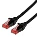 Produktbild ROLINE UTP Patchkabel Kat.6 Componentlevel schwarz 0,30cm 11,81Zoll