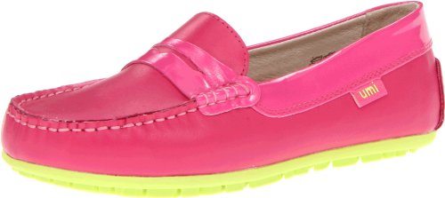 umi Morie Mocassin (Little Kid/Big Kid),Neon Pink,38 EU(6 M US Big Kid)