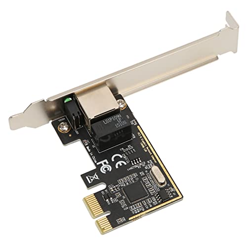 SUNGOOYUE Tarjeta de Red PCIe Gigabit, Adaptador Ethernet RJ45 10/100/1000 Mbps miniatura 7